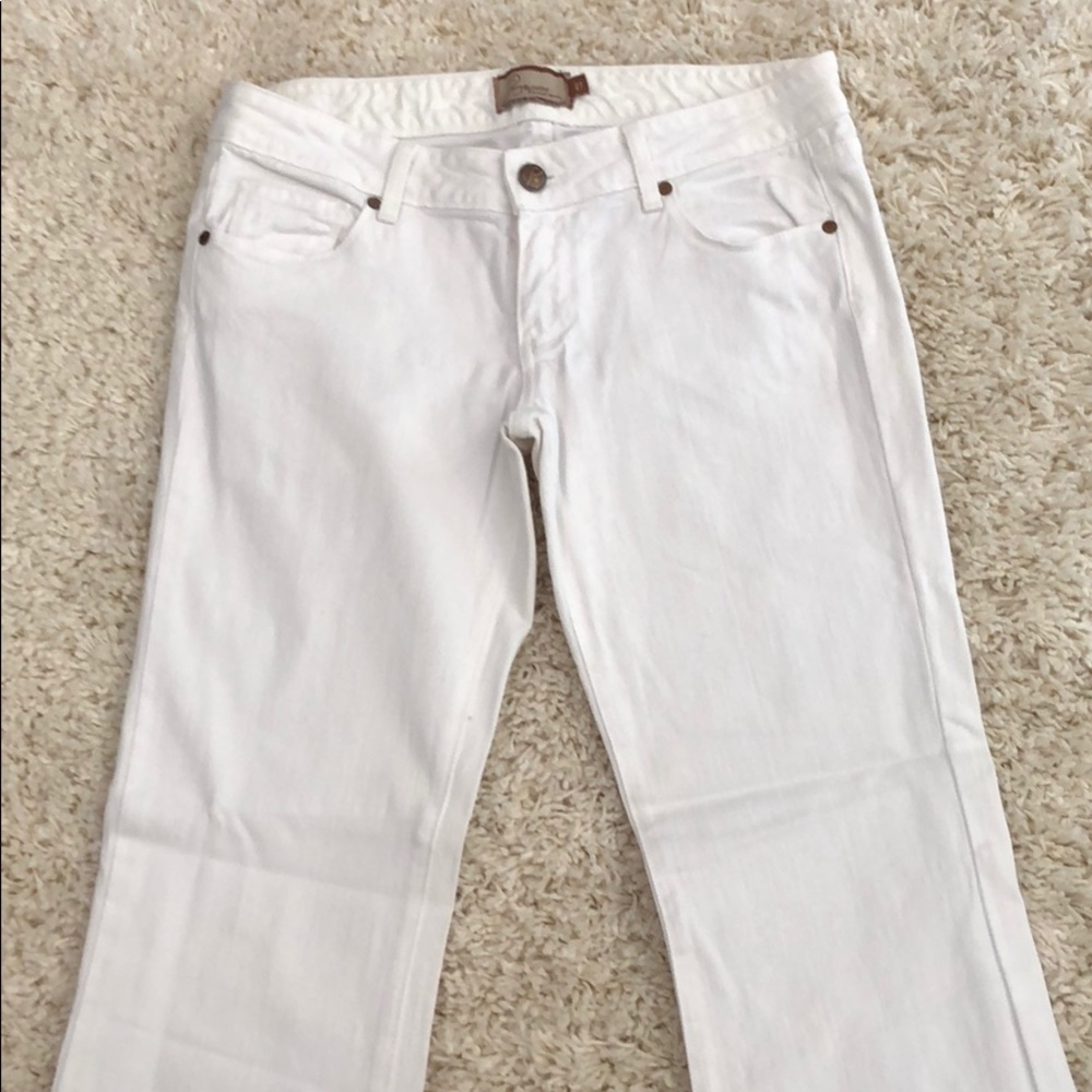 Paige Premium White Denim Jeans